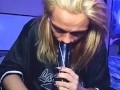 Blonde Taking Bong Rips
