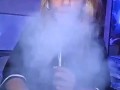 Blonde Taking Bong Rips