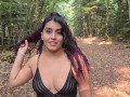 A stranger in the forest fucks me in his camper!!