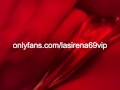 LaSirena69 loves to aggressively rub her pussy under the red light!!