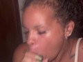 Pretty Mami throating dick