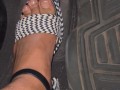 High Heel Pretty Feet Pedal Pumping