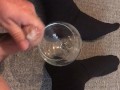 Sissy Lucy slut misses glass cuming