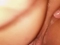 Clitoral and anus stimulation, asslicking and fisting to widen the slut's pussy.