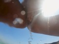 Peing 💦💧 and sex on the beach 🌊⛵🏖️ (PART 1)