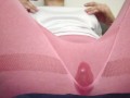 Squirting and soaking my leggins. Part I.
