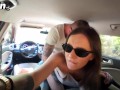 I gave a ride to a blogger and fucked her!
