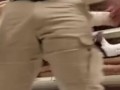 Thick BBC Daddy Drops Pants and Jerks Off in Public Store