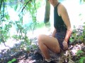 Foundfootage - Outdoor masturbation