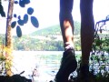 Foundfootage - Outdoor masturbation