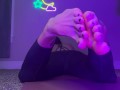 Enjoy Me Wiggling My Soft Feet in Your Face 😉