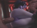 Widowmaker Threesome Anal 💜 [Overwatch Porn Animation]