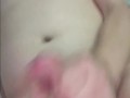 Cumming on myself