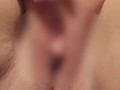 Close-up Wet Pussy Tease