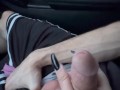 Sneaky Car Handjob Cum Denial