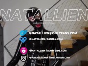 Latex dominatrix fuckes you - Natallien