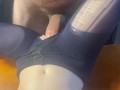 Daddy Dirty Talk "Fucking You and Ruining Tights" w. Spit and Cum