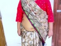 Muslim Afghani Saree Blouse Wearing Big Boobs & Huge ass Show her Sexy Body for Make me Horny