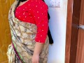 Muslim Afghani Saree Blouse Wearing Big Boobs & Huge ass Show her Sexy Body for Make me Horny