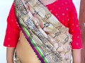 Muslim Afghani Saree Blouse Wearing Big Boobs & Huge ass Show her Sexy Body for Make me Horny