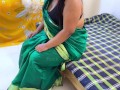 Arab MILF Sexy Stepmom Try To Tamil Traditional Saree & Blouse Wearing For Make me Horny