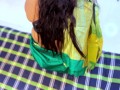 Arab MILF Sexy Stepmom Try To Tamil Traditional Saree & Blouse Wearing For Make me Horny
