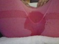 Squirting and soaking my leggins. Part II.
