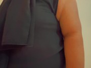 Arab Muslim Hotel Maid Cleaning My Room & i see her Big Butt & Huge Hanging Boobs!