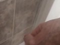 Hot masturbation under the shower