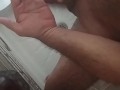 Hot masturbation under the shower