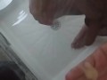 Hot masturbation under the shower