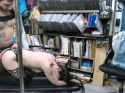 Anal Sex - Multi Orgasms - Fit Milf Takes it in the ass on workout bench in sexy lingerie ANAL ORGAS