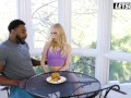 Kinky Whore Braylin Bailey Raunchy Interracial Sex with Black Stud - LETSDOEIT