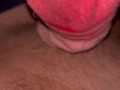Daddy dirty talks, sticks his cock in her dirty sock. LOUD MOANING ORGASM!