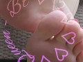 Close up vieuw of my toes 🤤