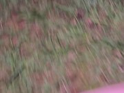 Milf pees in public and almost gets caught 3 times