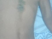 فتاة عربية سمراء تجلخ لحبيبها بجسد متالي