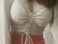 ♥ Touching myself under my skirt until I cum ♥ (full cum on my Fansly)