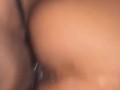 Pussy so wet and creamy I had to beat it up again while her BF was away. Full video on onlyfans 🤫💦