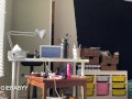 spying on me cleaning my room naked - full video! voyeur fantasy pov