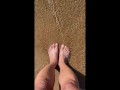 My feet on the sea