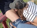 public masturbation a stranger comes up and sucks my dick