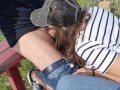 public masturbation a stranger comes up and sucks my dick