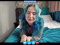 RP Ta copine veut du sexe par Skype - Masturbation fille française