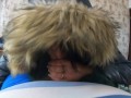 Preview-MilfyCalla- Deep blow-job  while wearing fur Hooded Puffer Jackets 202