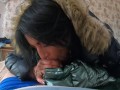 Preview-MilfyCalla- Deep blow-job  while wearing fur Hooded Puffer Jackets 202
