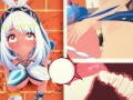 【原神】壁穴にハマったムアラニが壁尻中出しセックスされる3Dエロアニメーション。(むあらにpart3。Genshin Mualani hole in the wall sex.玛拉妮隔墙性爱)