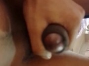 Horny Solo Man Masturbating on bed