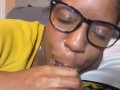 Freaky Nerdy Tutor with Glasses Gives Best BlowJob and face shot - @honeygoddess22