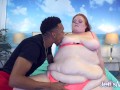 Hot Interracial with Massive SSBBW Julie Ginger